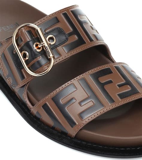 fendi sandals fake|Fendi birkenstock style sandals.